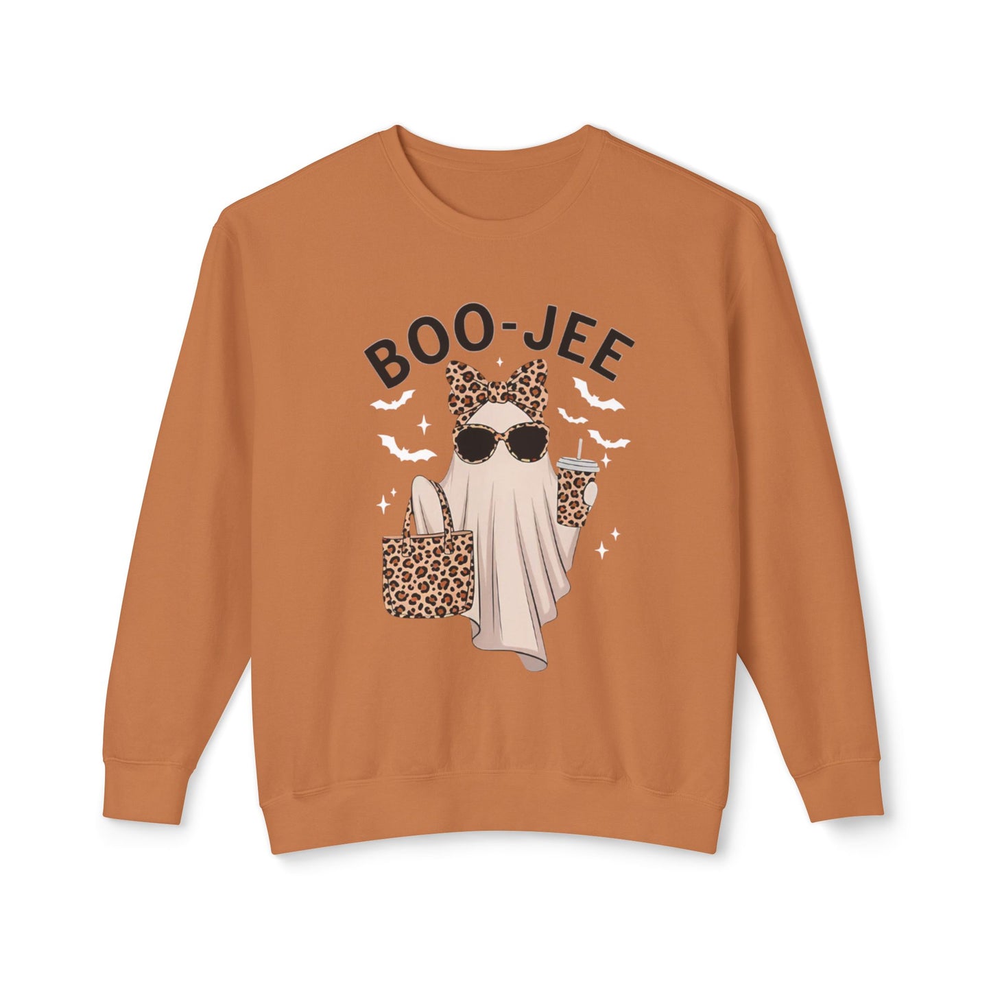 Boo-Jee Leopard Ghost Sweatshirt