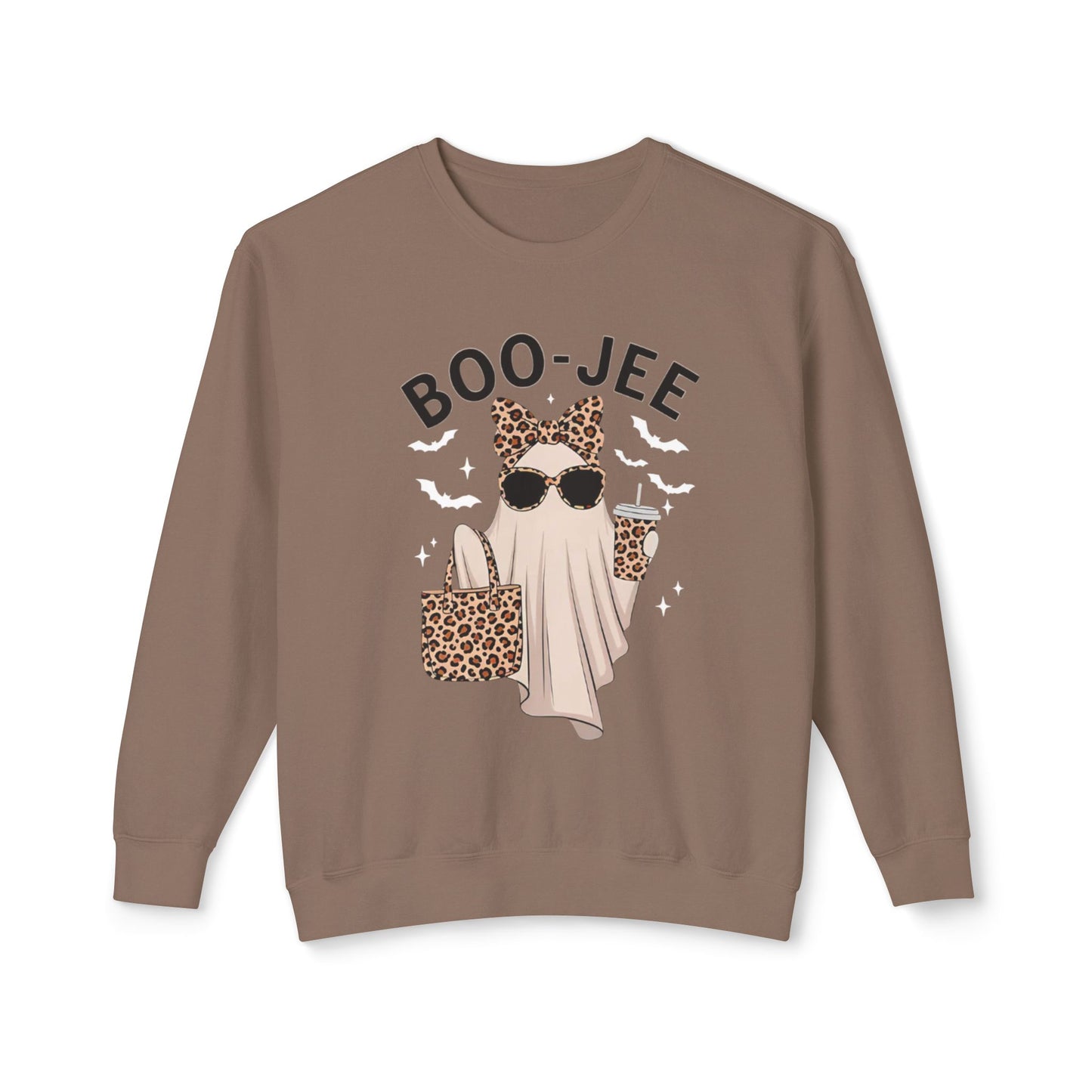 Boo-Jee Leopard Ghost Sweatshirt