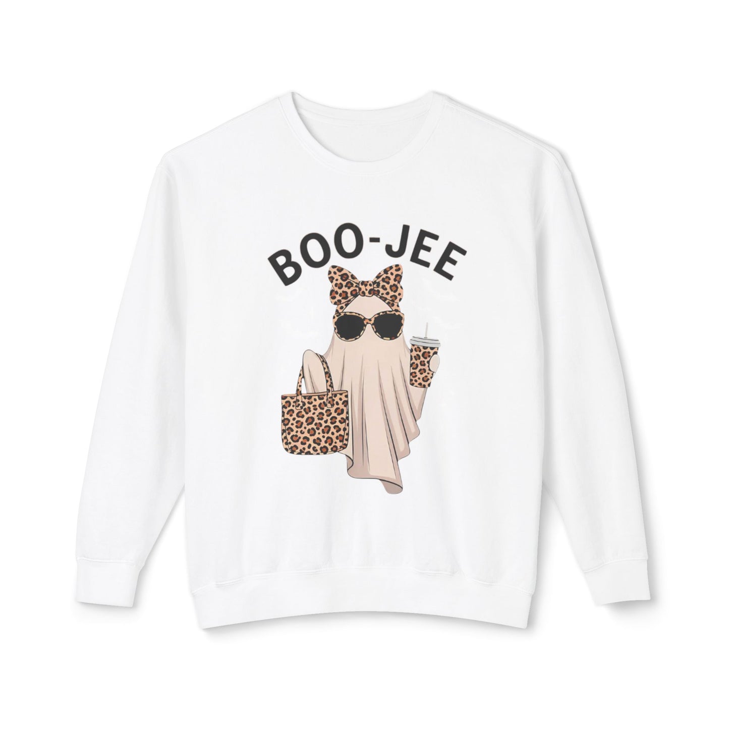Boo-Jee Leopard Ghost Sweatshirt